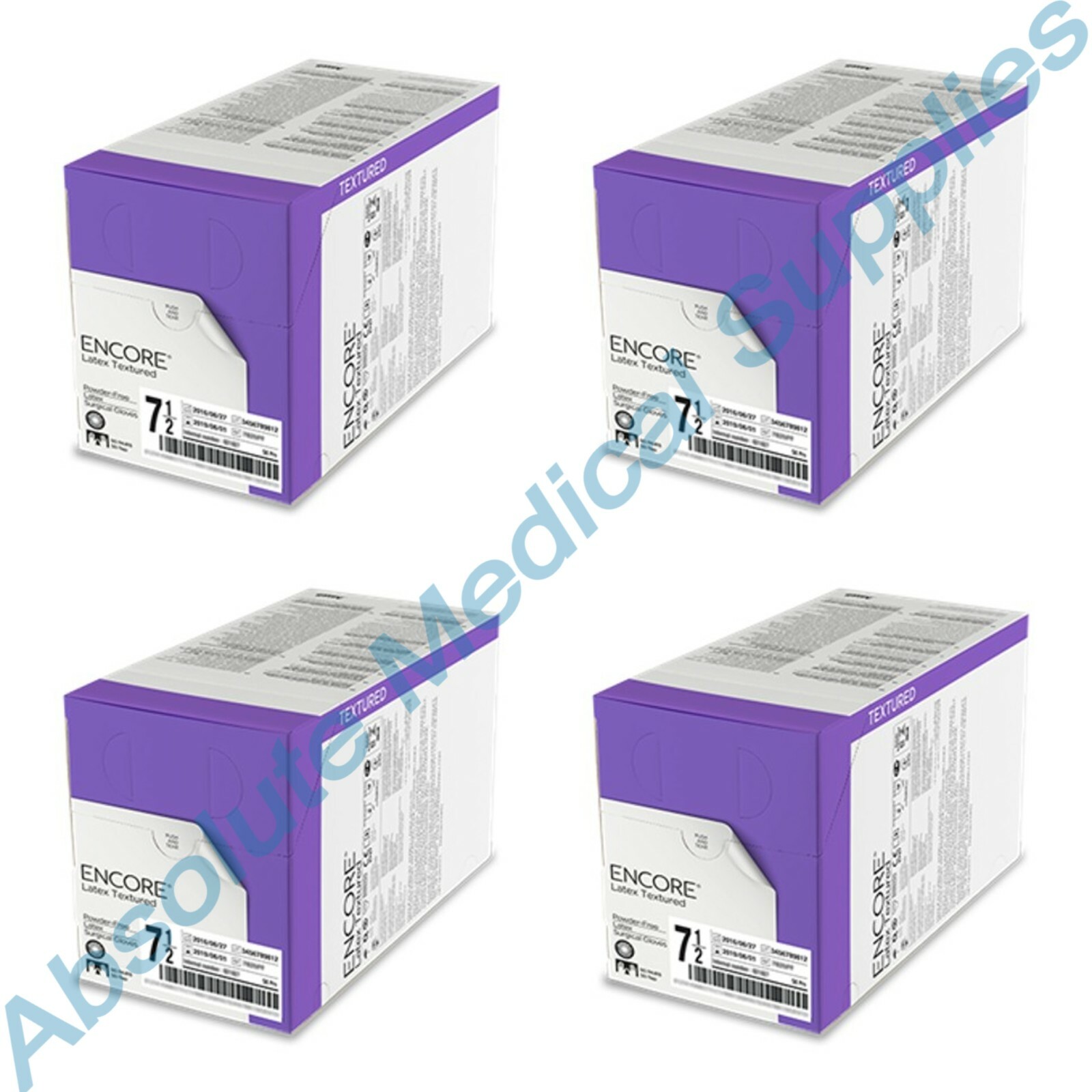 *200-Pairs* Ansell Encore Latex Textured Surgical Sterile Size-8 Gloves 5785005