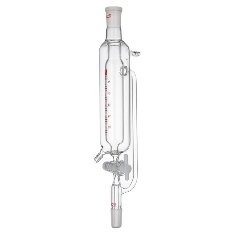 Lab Glassware Double-Jacketed Funnel 25ml-1000ml Constant Pressure Supply