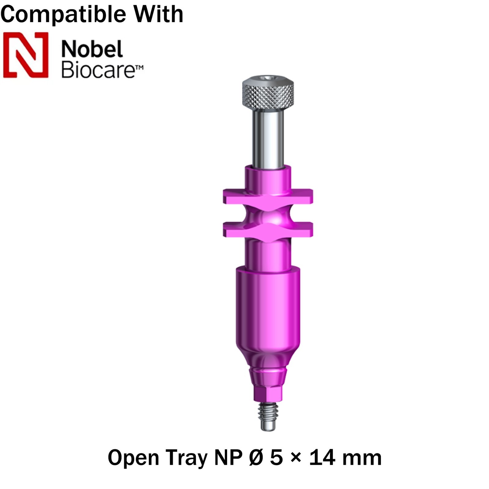 Dental fits Nobel Active Impression Transfer Coping Open Close Tray RP/NP Analog