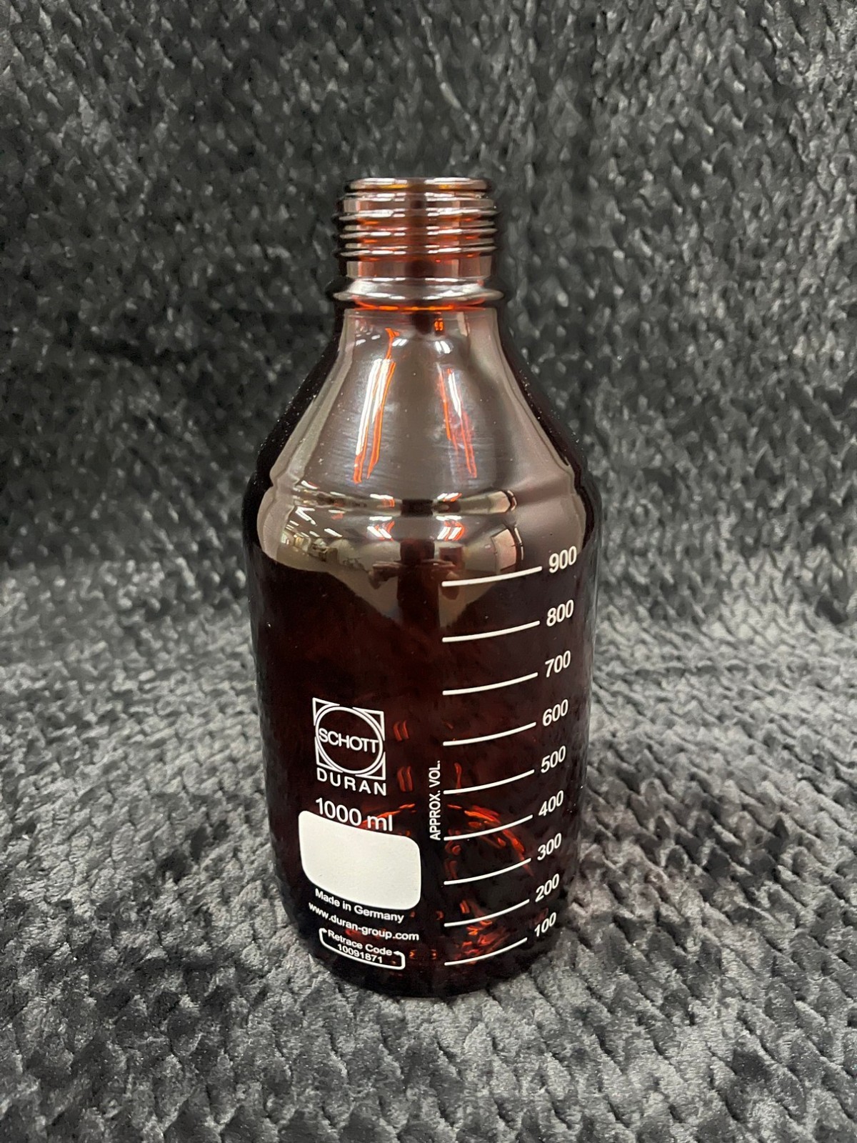 Schott Duran 1000ML Amber Storage Bottles (Set of 9)
