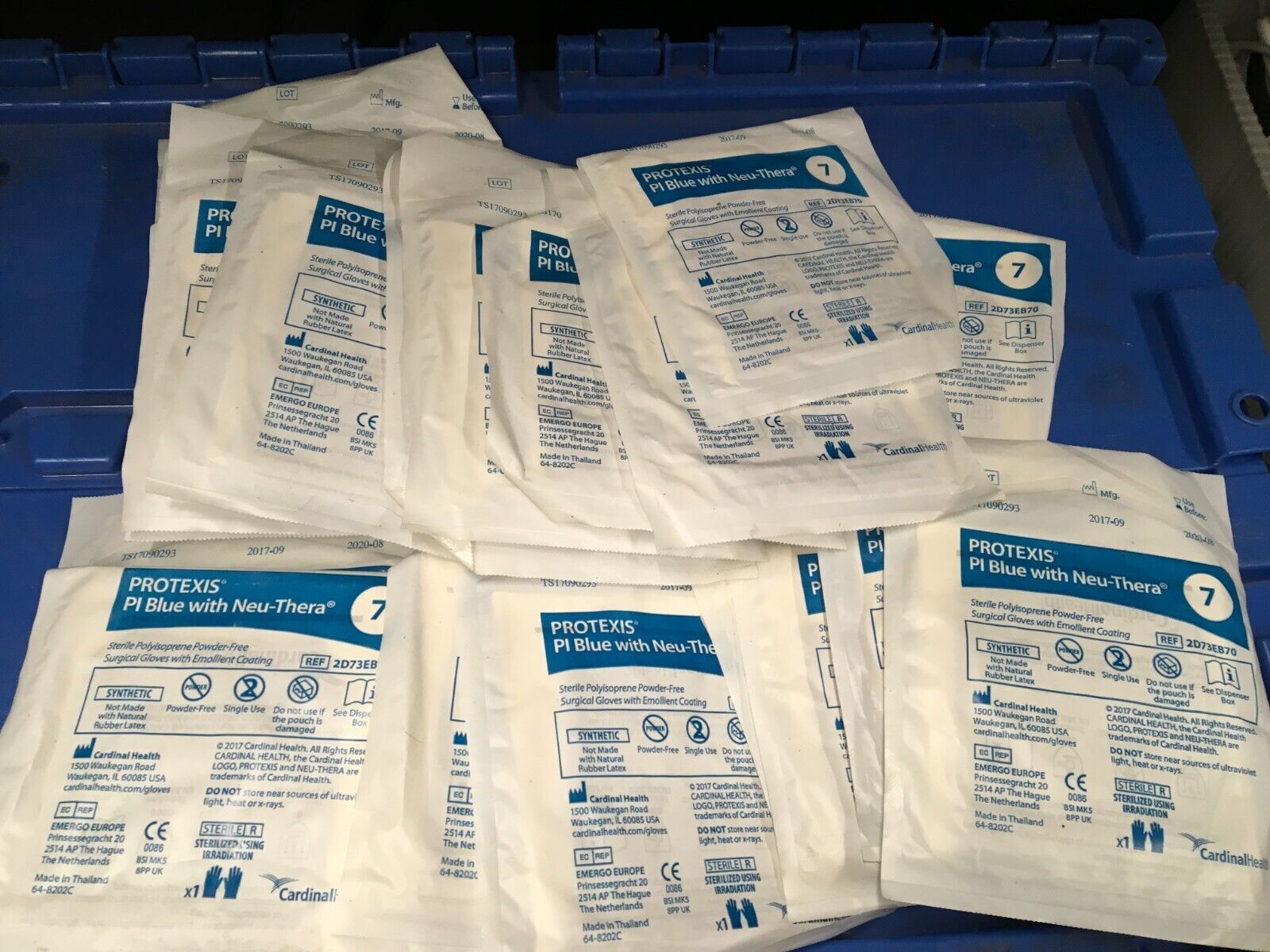 INDIVIDUALY PACKAGED SURGICAL GLOVES MANY STYLES AND SIZES