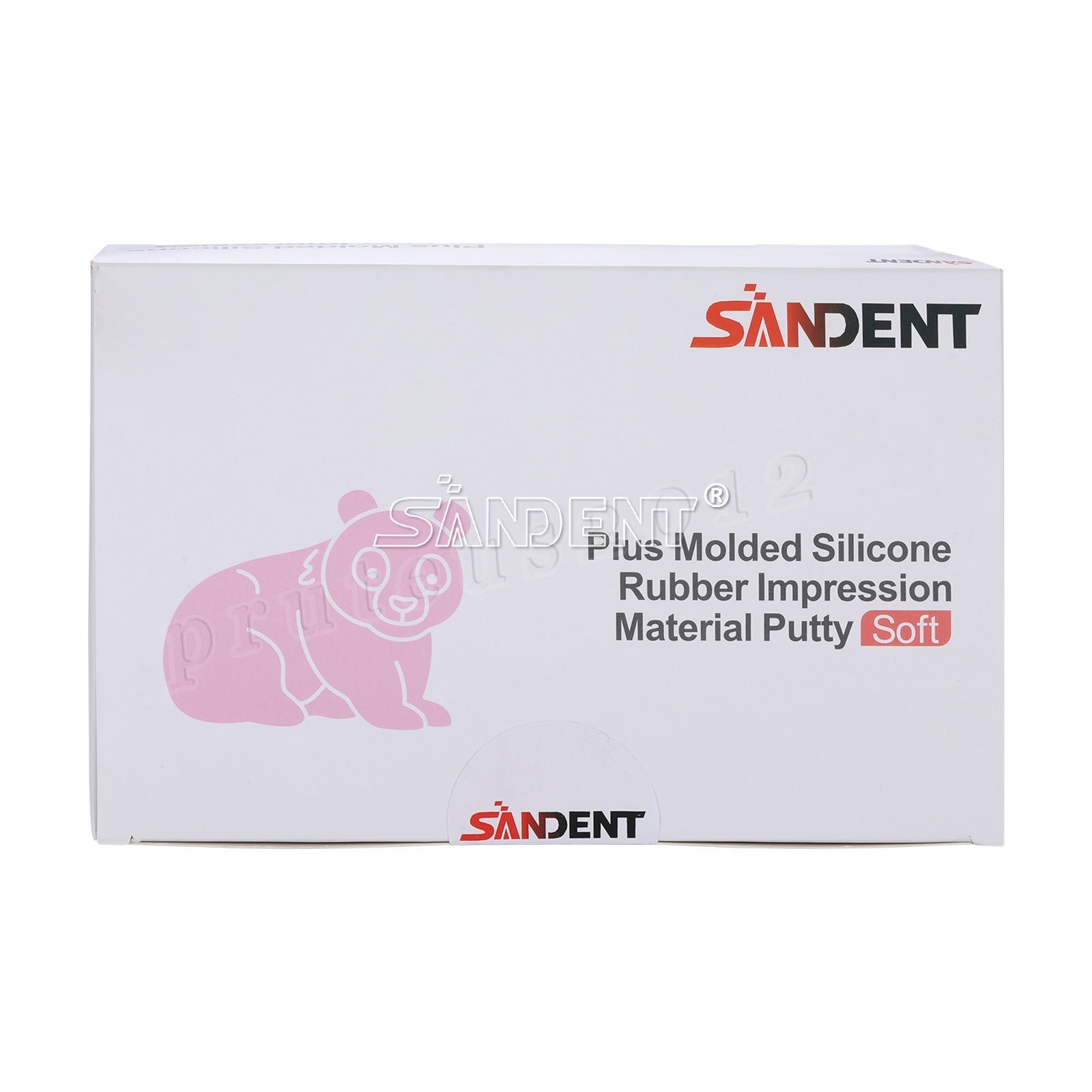 SANDENT Putty Regular Set Dental Impression Material Base & Catalyst 2 Scoops