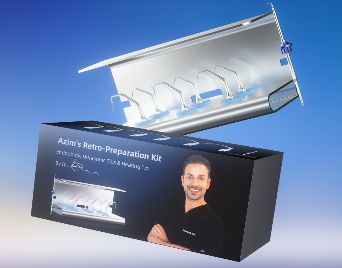 Woodpecker DTE Dr. Azim’s Retro-Preparation Endo Tips Kit for Ultrasonic Scaler