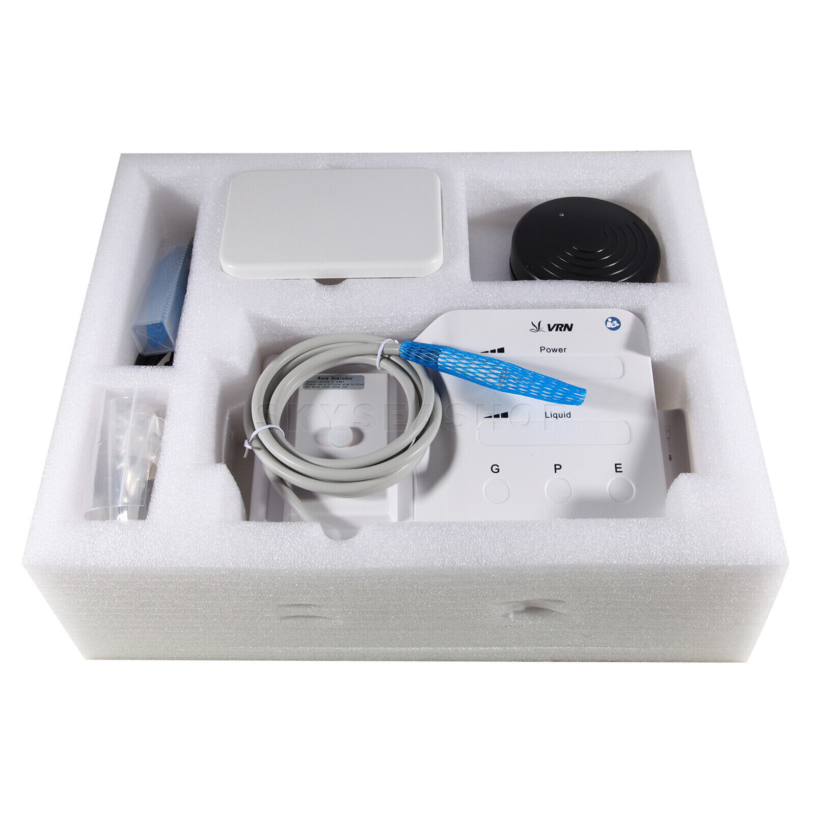 Wireless Control Dental Ultrasonic Scaler fit EMS + LED Handpiece+Tips VRN-DA20
