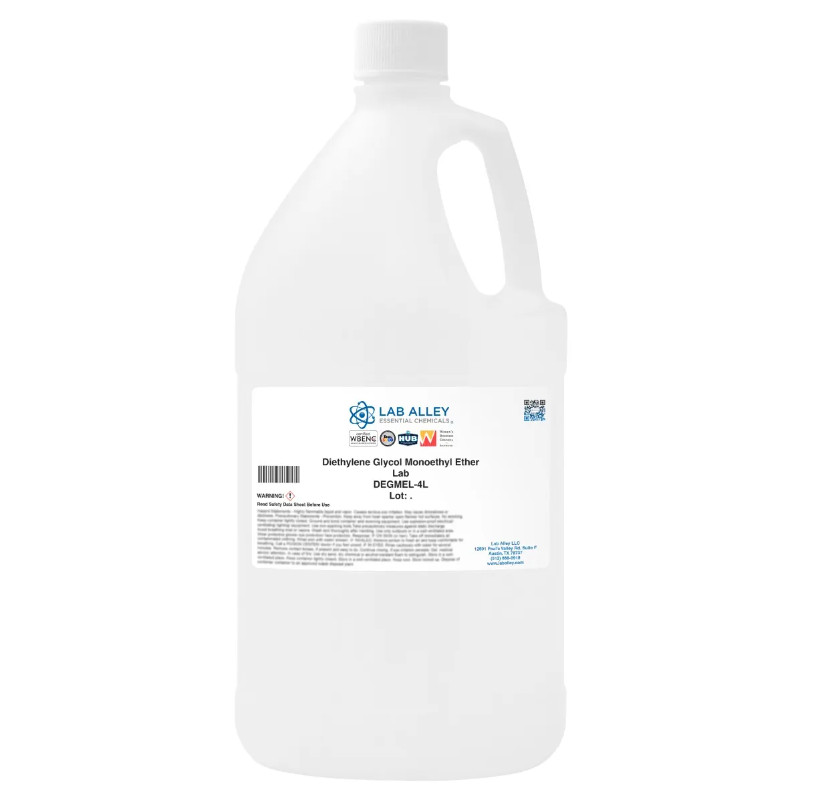 Lab Alley Diethylene Glycol Monoethyl Ether Lab Grade, 4L