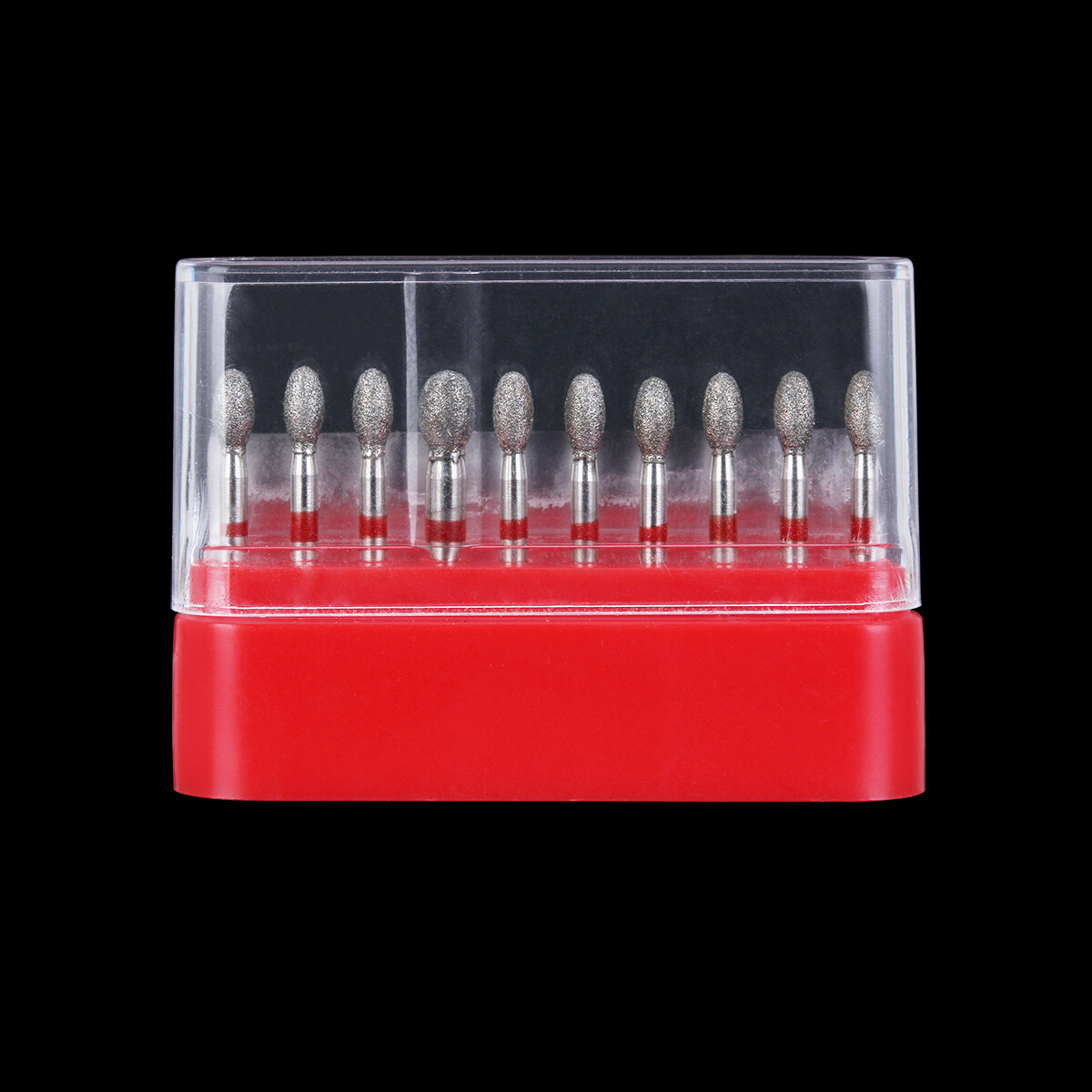 Dental Fine Grit Diamond Burs 379-023F/368-023F Egg Football Shape for Cutting