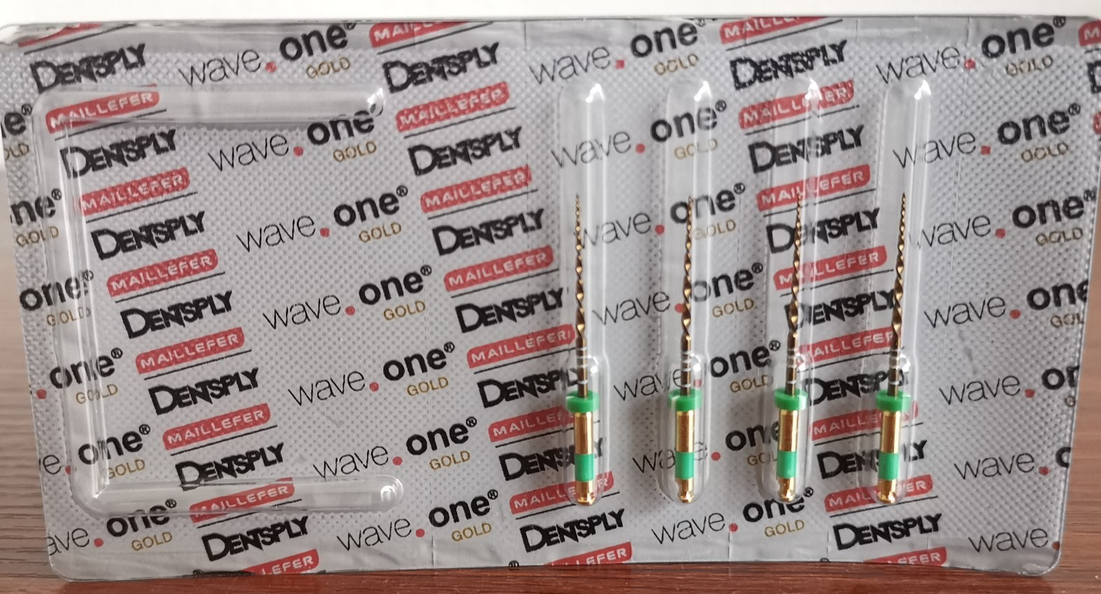 Waveone Gold DENTAL Medium Green 25mm ENDODONTIC RECIPROCATING File Dentsply 4Pk