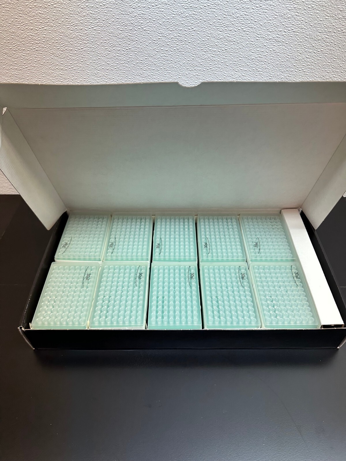 Corning Axygen REF C62991 PN FXF-50-R-S 96-well tips 30µL Clear Filtered Sterile