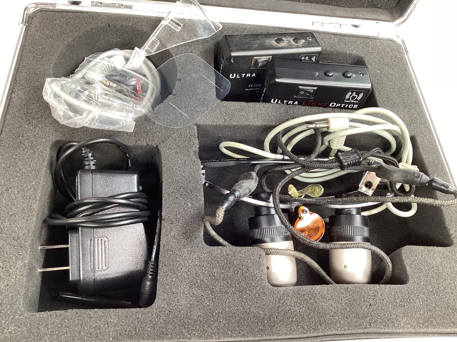 Orascoptic Rudy Project dental loupes Complete Kit+ex. Bat. FREE SHIPPING (K6)