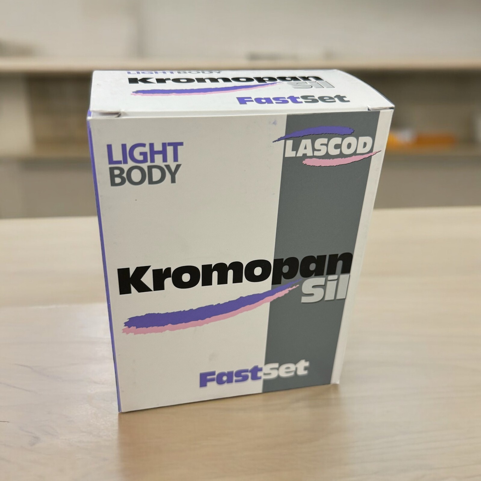 Dental Impression VPS Material Kromopan Fast Set Made in Italy 2x50ml +12 tips