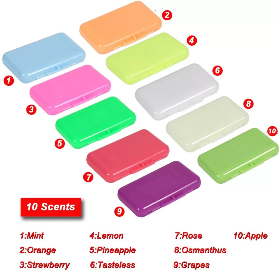10Box 50Pcs Dental Ortho Relief Wax fit Brackets Braces Gum Irritation 10 Scents