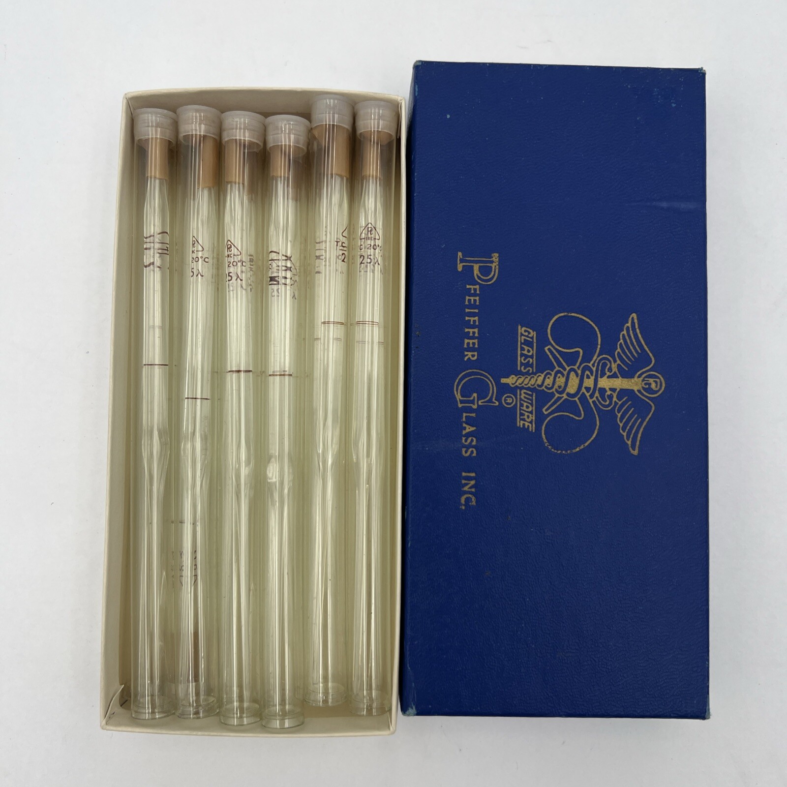 12 Pfeuffee Glass Inc Micro Lang Levy Pipette TC 20 C 25