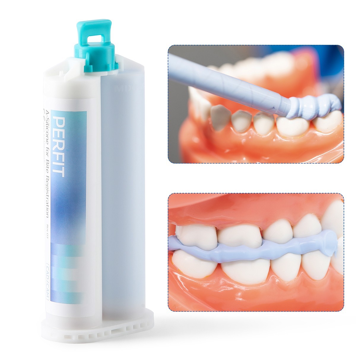 Dental Bite Registration Material Fast Set A-Silicone for Bite Registration