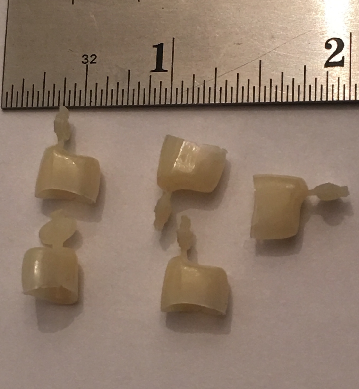 Dental Polycarbonate Temporary Crowns 5 pcs #44