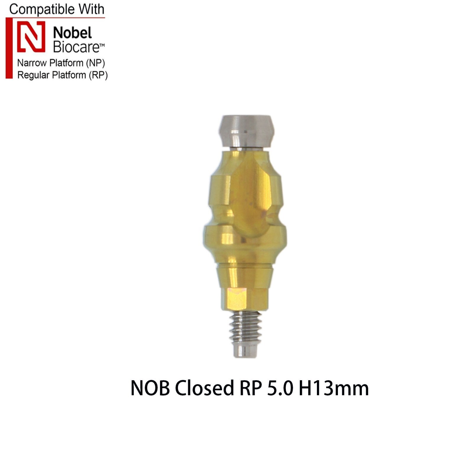 Dental Impression Coping Transfer Closed Tray For Nobel Biocare Implant Tool