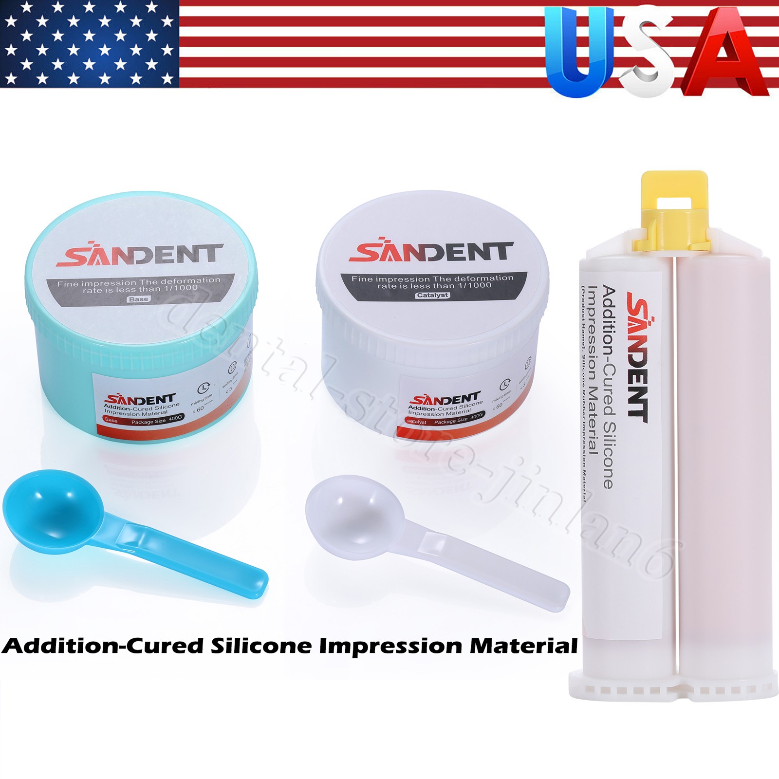 LIGHT MEDIUM HEAVY Body Impression Material Dental VPS REGULAR or FAST SET