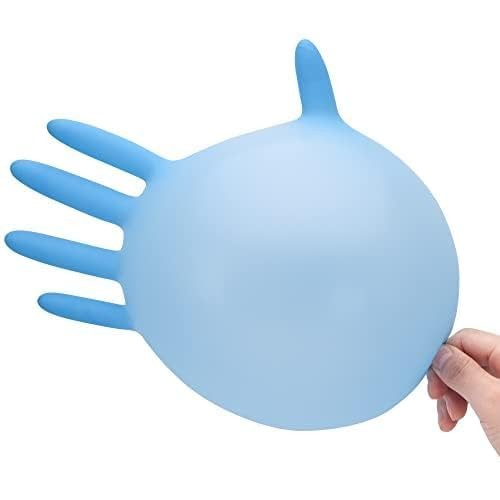 SwiftGrip Disposable Nitrile Gloves, Blue, Powder Free, 100~ct, Large