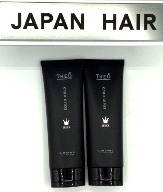 ×2 LebeL THEO Jelly 120ml Solid Hold Hair Styling Hard Gel Japan NEW