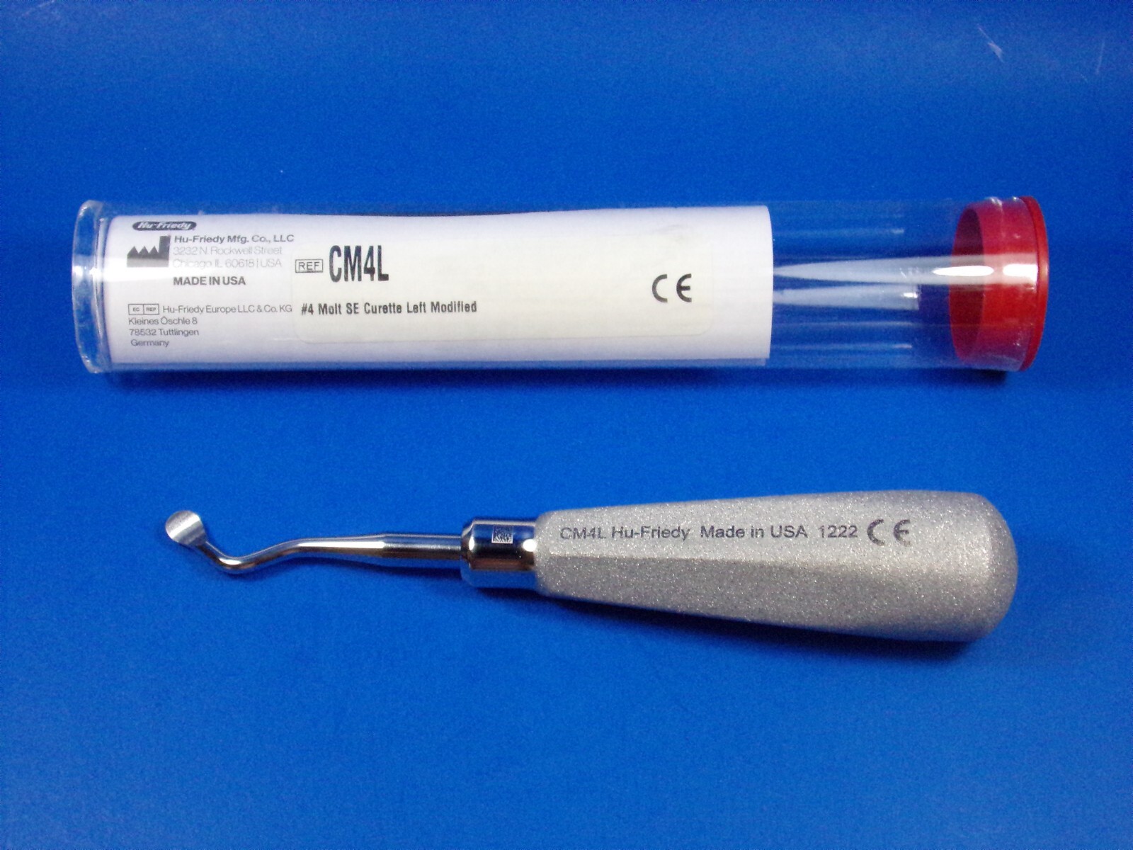 Dental #4 Surgical Molt Left Modified Curette CM4L HU FRIEDY