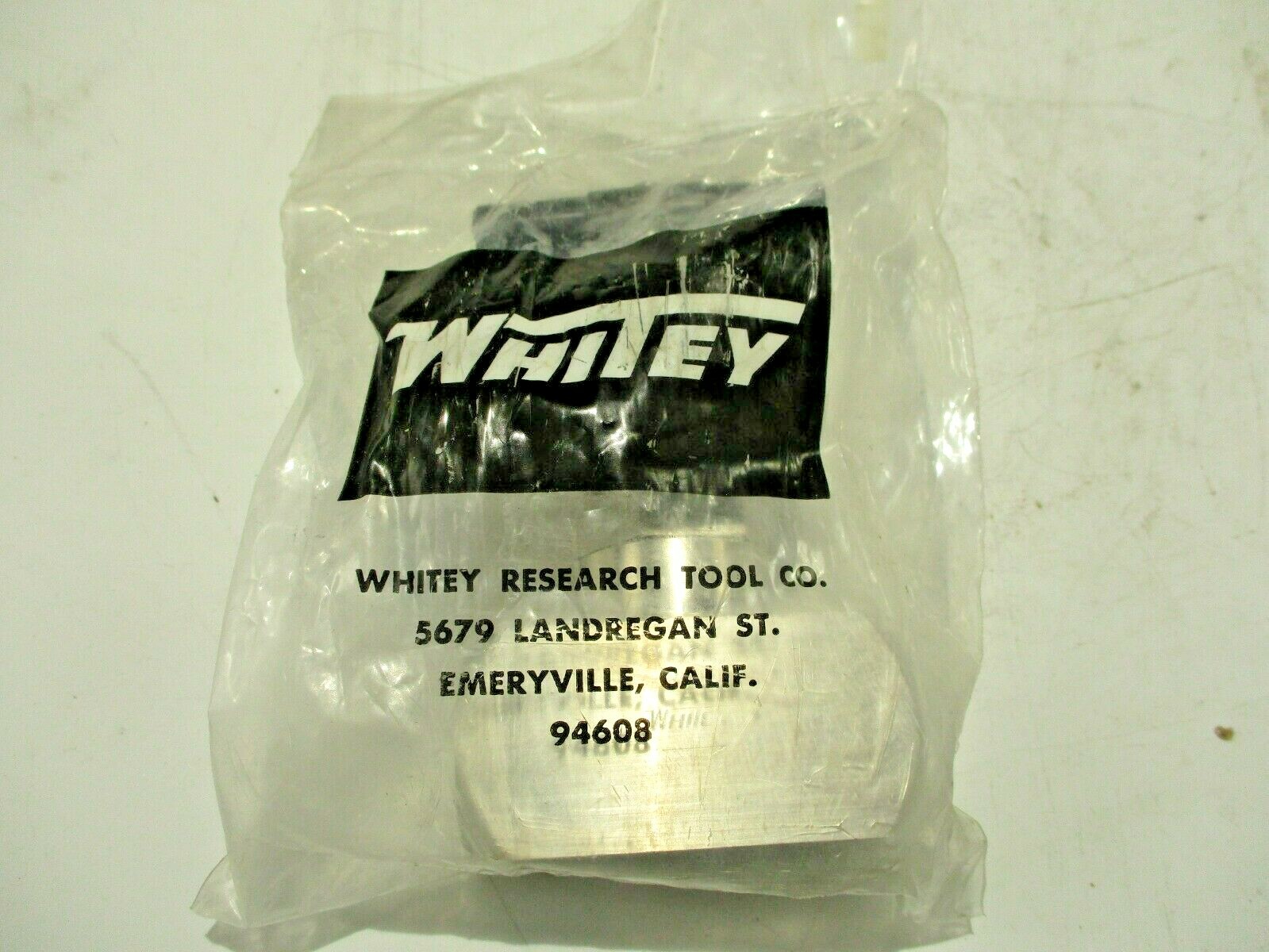 NEW WHITEY SS-7RF6 BONNET NEEDLE VALVE 316 STAINLESS STEEL 5/8″X5/8″