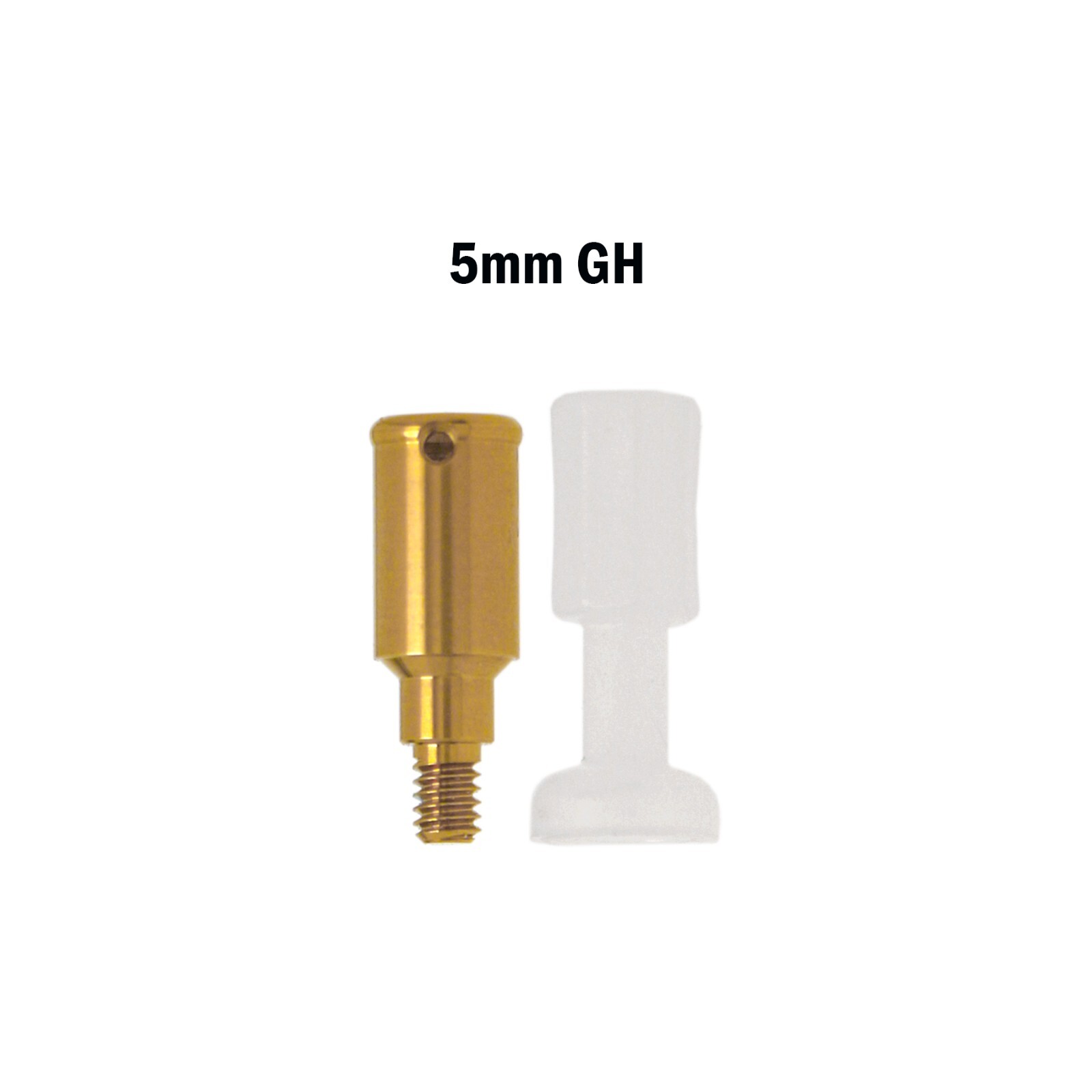 Dental Zimmer MIS Adin PA Ø3.5/4.5mm Abutment & Overdenture Male Caps Removable