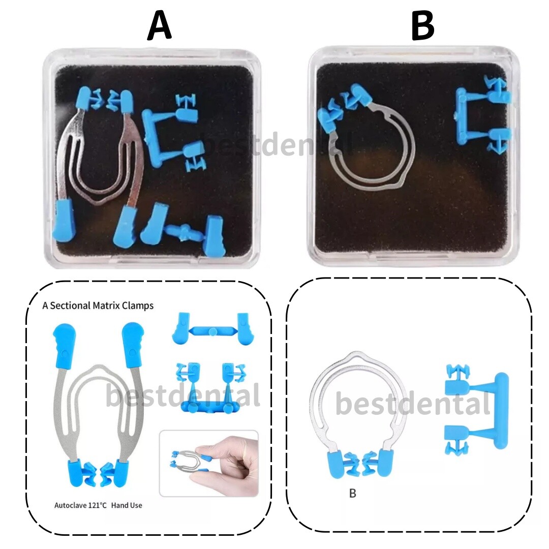 Dental Sectional Matrix Clip Matrices Clamps Wedges Tinas Ring Polydentia Style