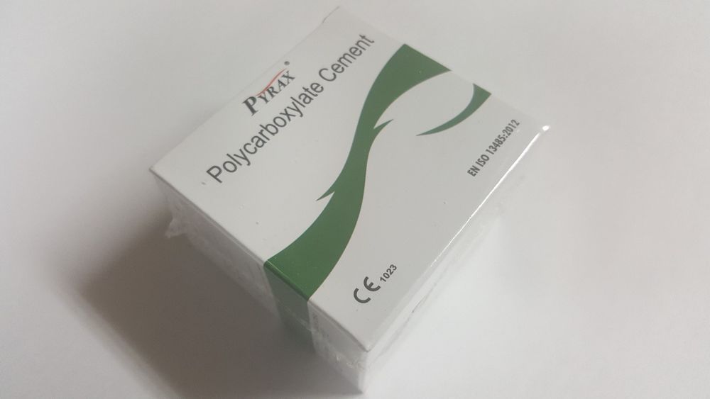 PYRAX POLYCARBOXYLATE CEMENT FOR LUTING CROWN N BRIDGE Free shipping