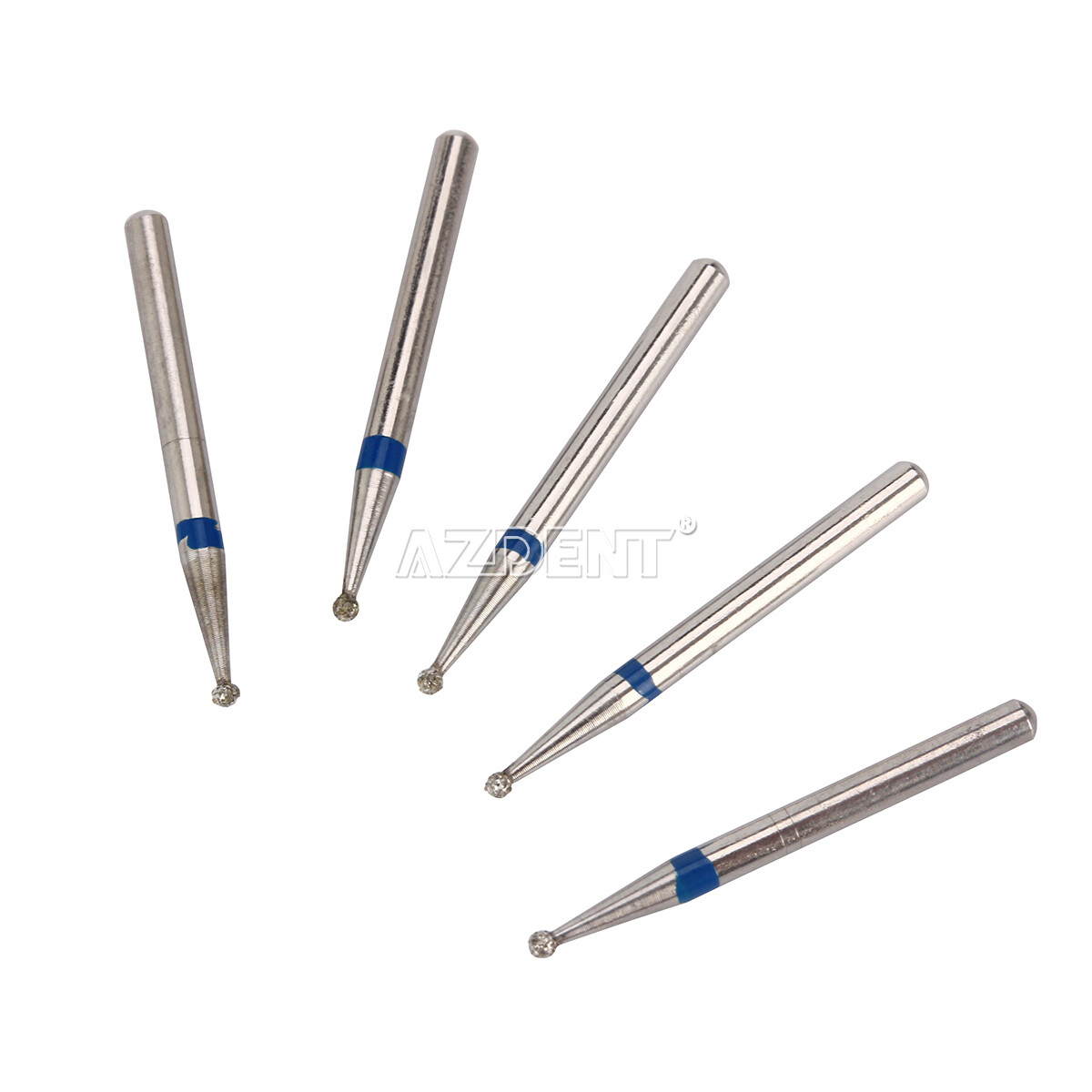 AZDENT Dental FG Burs Diamond Tungsten Carbide Drill for High Speed Handpiece