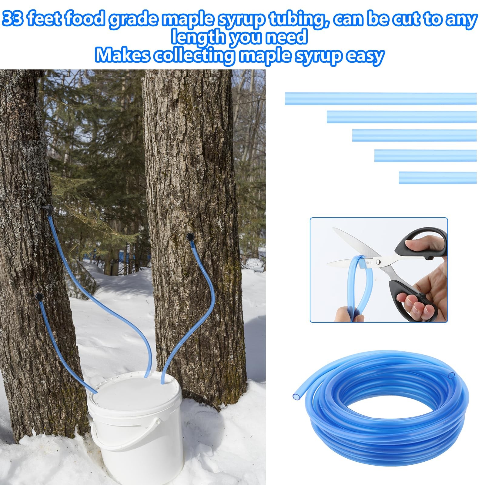Maple Syrup Tapping Kit, Upgrade Taps Set Include 15 Count (Pack of 1)