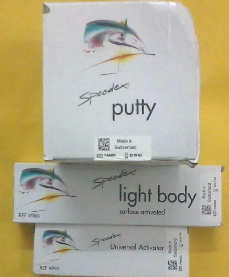 COLTENE SPEEDEX C-Silicone Rubber Base Dental Impression Putty Material Set