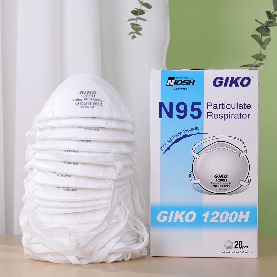N95 – 20Pcs Cup Dust Safety Masks, N95 Protective , Protection Against PM2.5 …