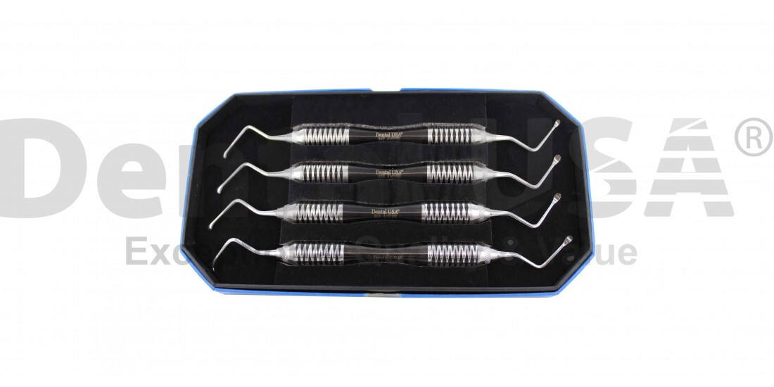 Dental USA X POWER SURGICAL CURETTES BLACK EDITION KIT – EASY REMOVE GRANULATION