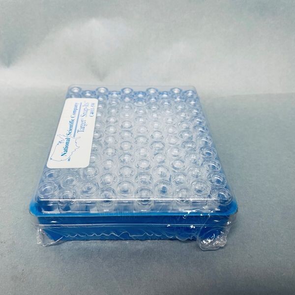 National Scientific Clear Target Snap-Its Vials 12 x 32mm Lot of 200 Vials
