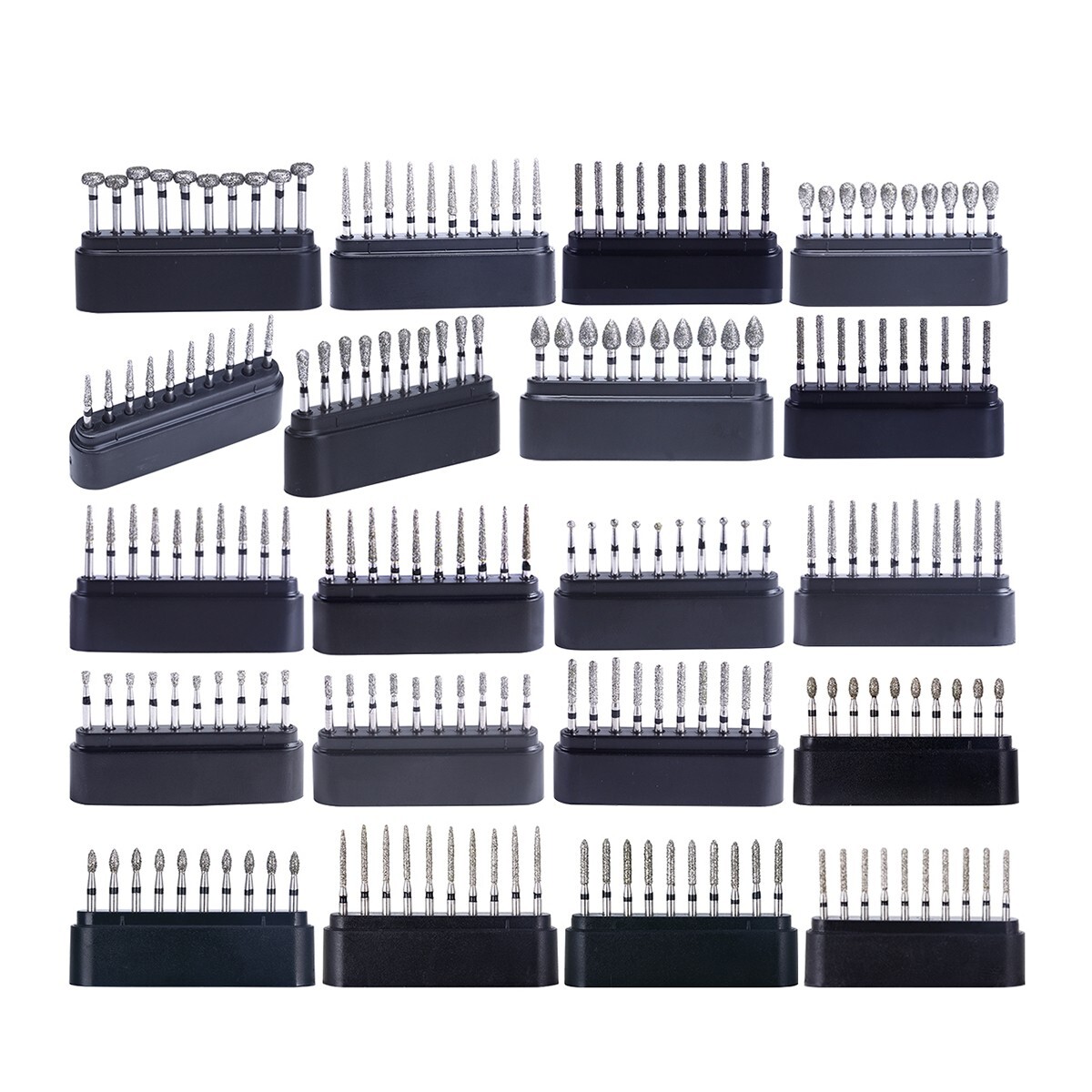 USA Dental Diamond Burs/Tungsten Carbide Burs Endo Burs for High Speed Handpiece
