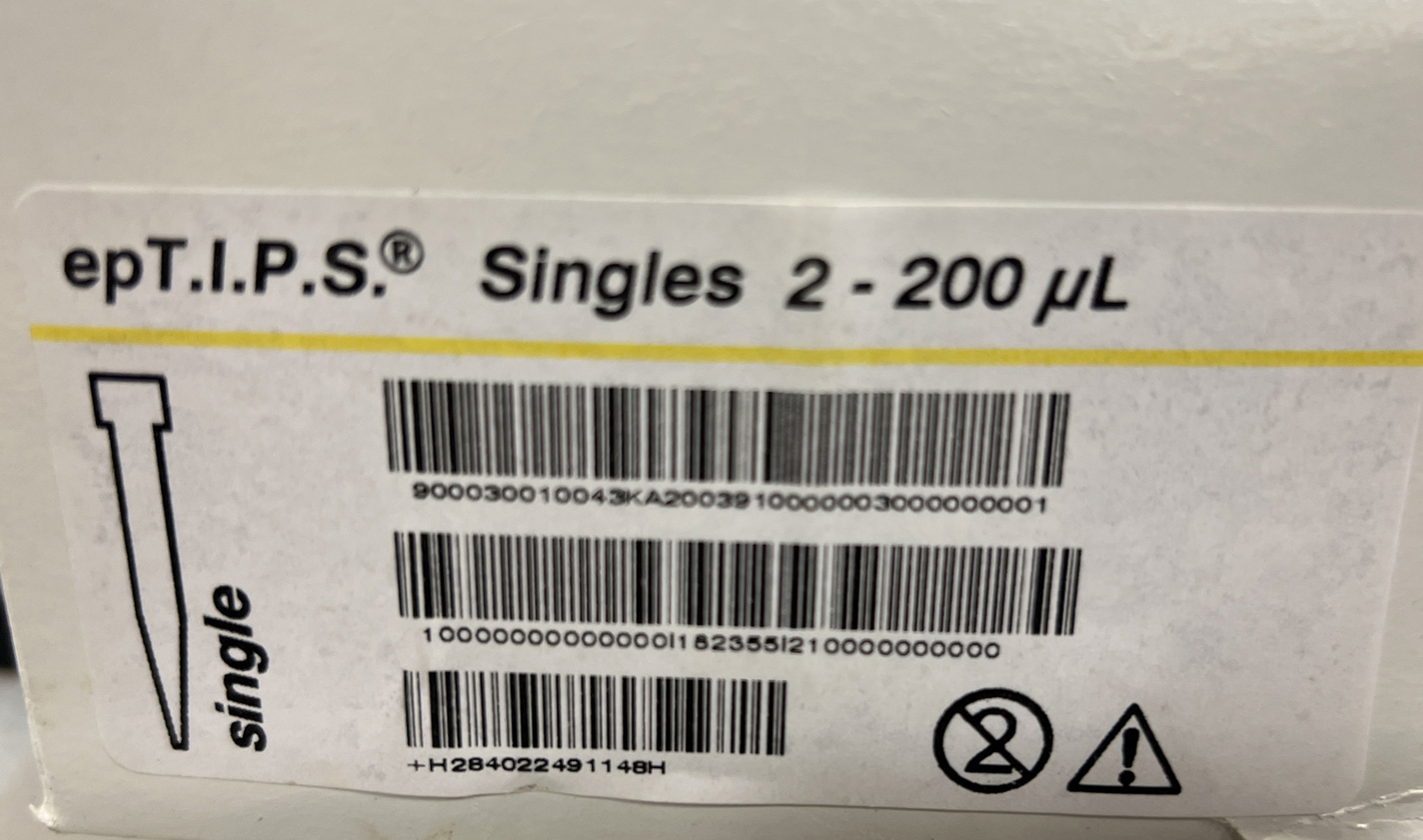 eppendorf eptips singles 2-200uL tips 100pcs #022491148