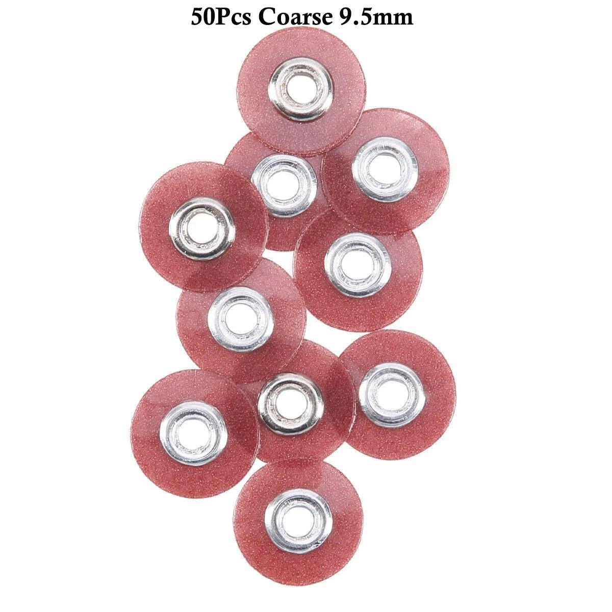 50Pcs/Pack Dental Soflex Discs Composite Finishing Polishing Discs 9.5mm/12.7mm