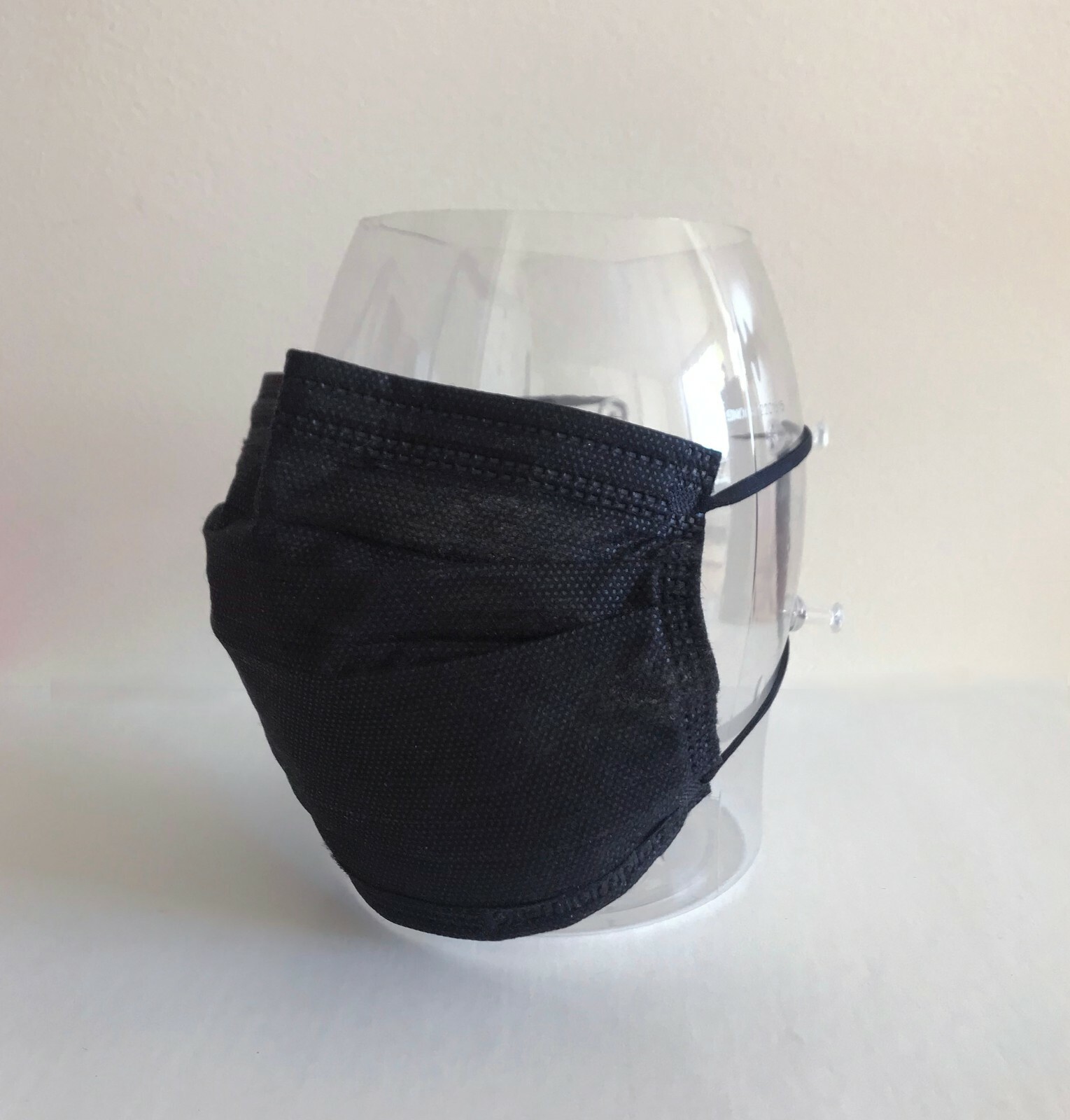 Disposable Face Masks (BFE 99%)Ear-Loop 4 Ply BLACK Color 500 pcs