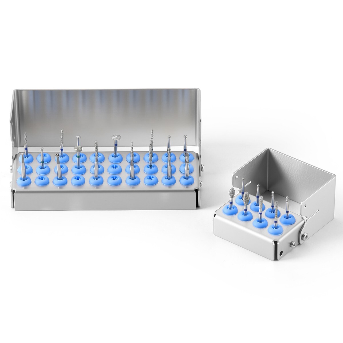 8/30 Holes Dental Burs Holder Sterilizer Box Disinfection Case Autoclave USA