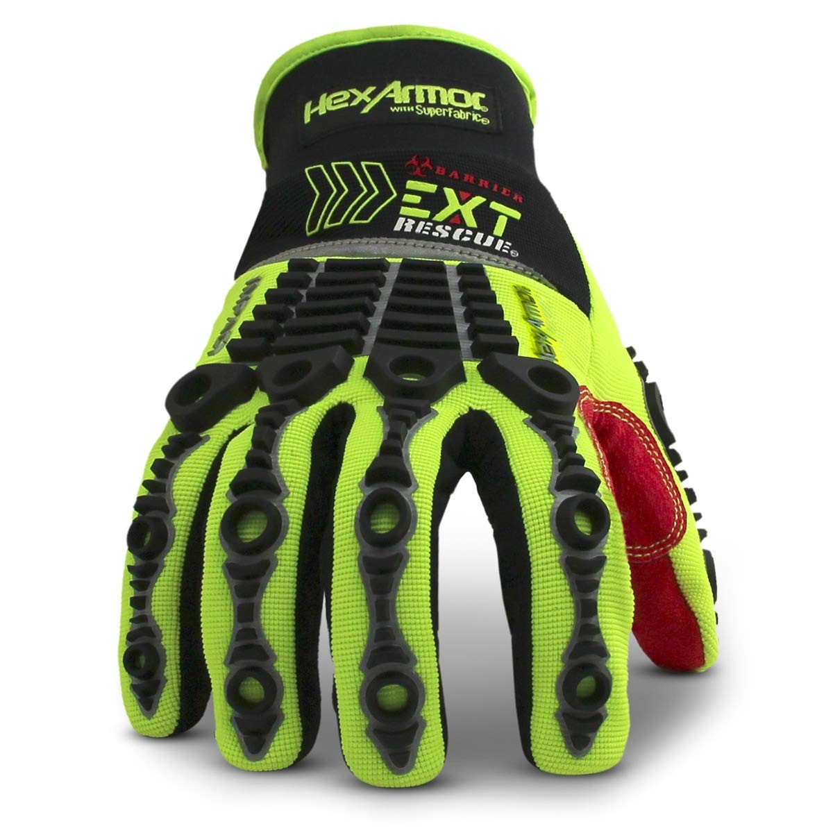 Hexarmor Cut-Resistant Impact Protection Waterproof Extrication Gloves Ext