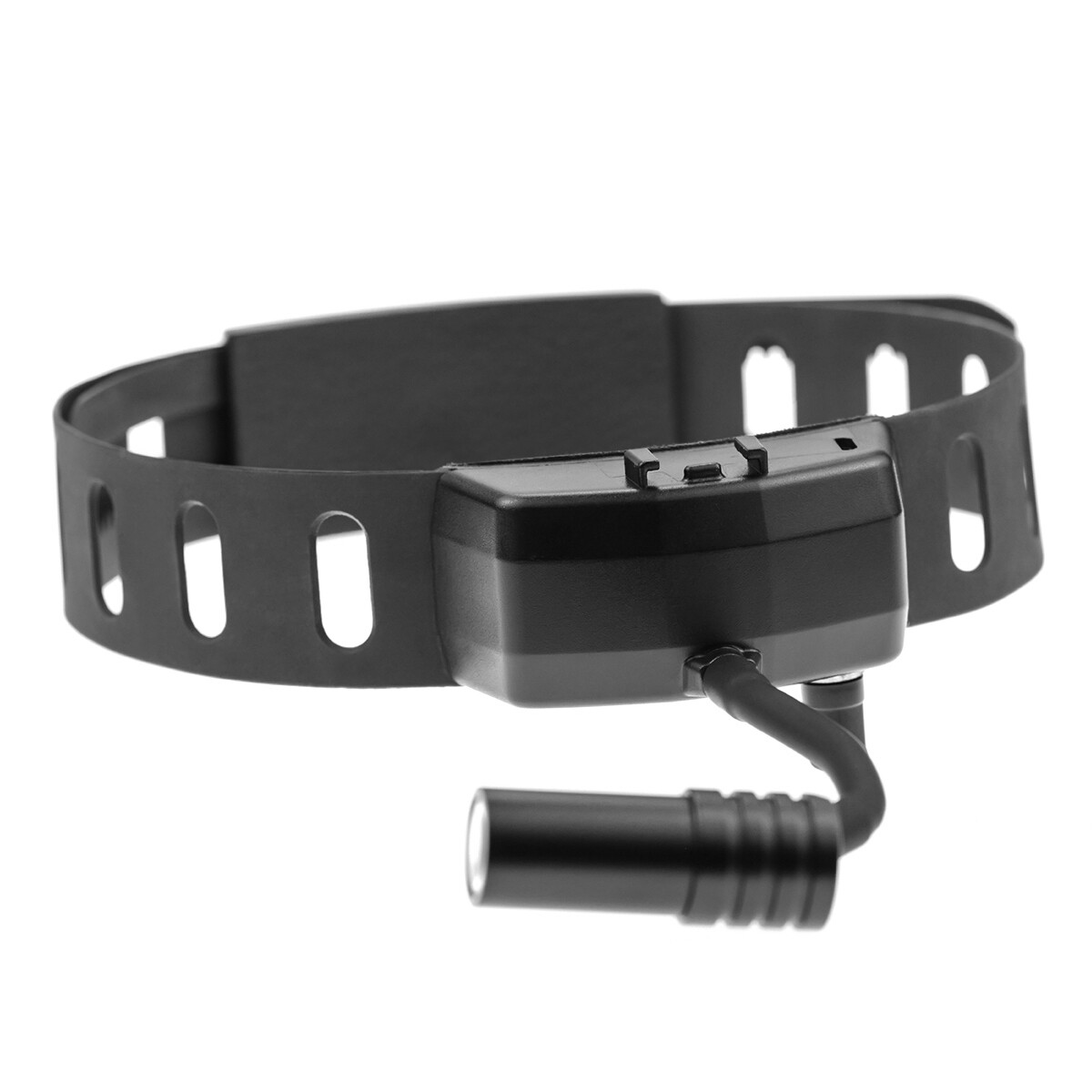 Black Dental 5W LED Binocular Headlight High Light Spot Leather Headband DY-005