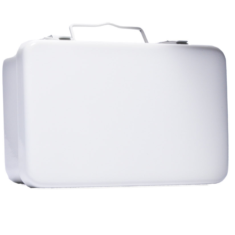 First Aid Box #10 Metal Unitized Kit Empty