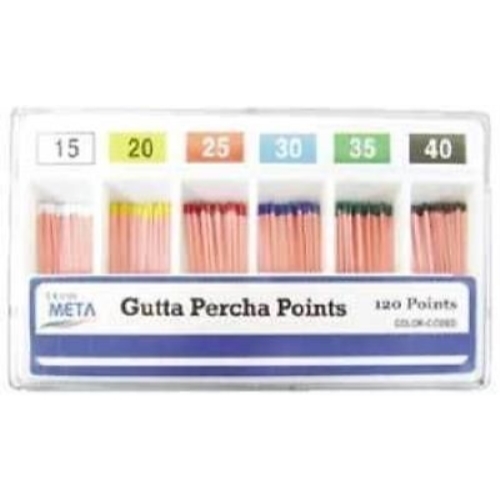 META GUTTA PERCHA POINTS – #40 – 120/PACK