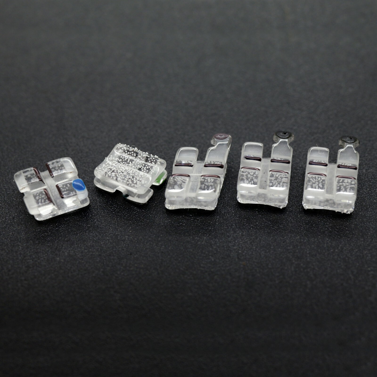 Star Dentech Orthodontic Brackets Sapphire Monocrystalline Ceramic Roth MBT 022