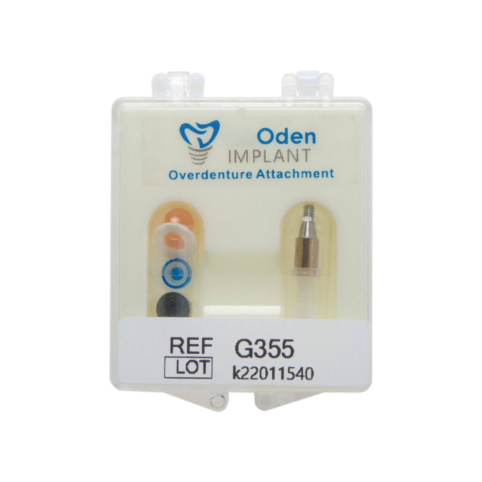 Dental Attachment Abutment & Overdenture Male Caps KITS Tool for Hiossen Ø3.2M