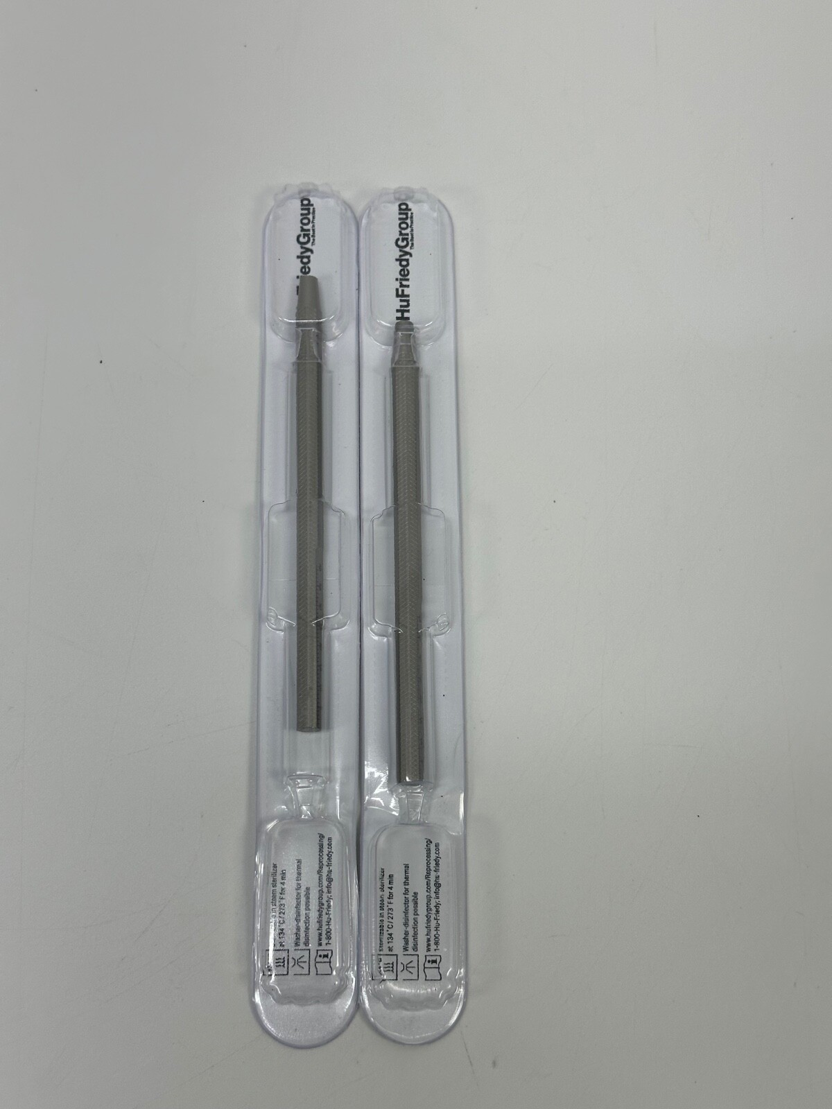 Lot of 2 Hu-Friedy #1 Mirror Handle With millimeter scale – MH6692K