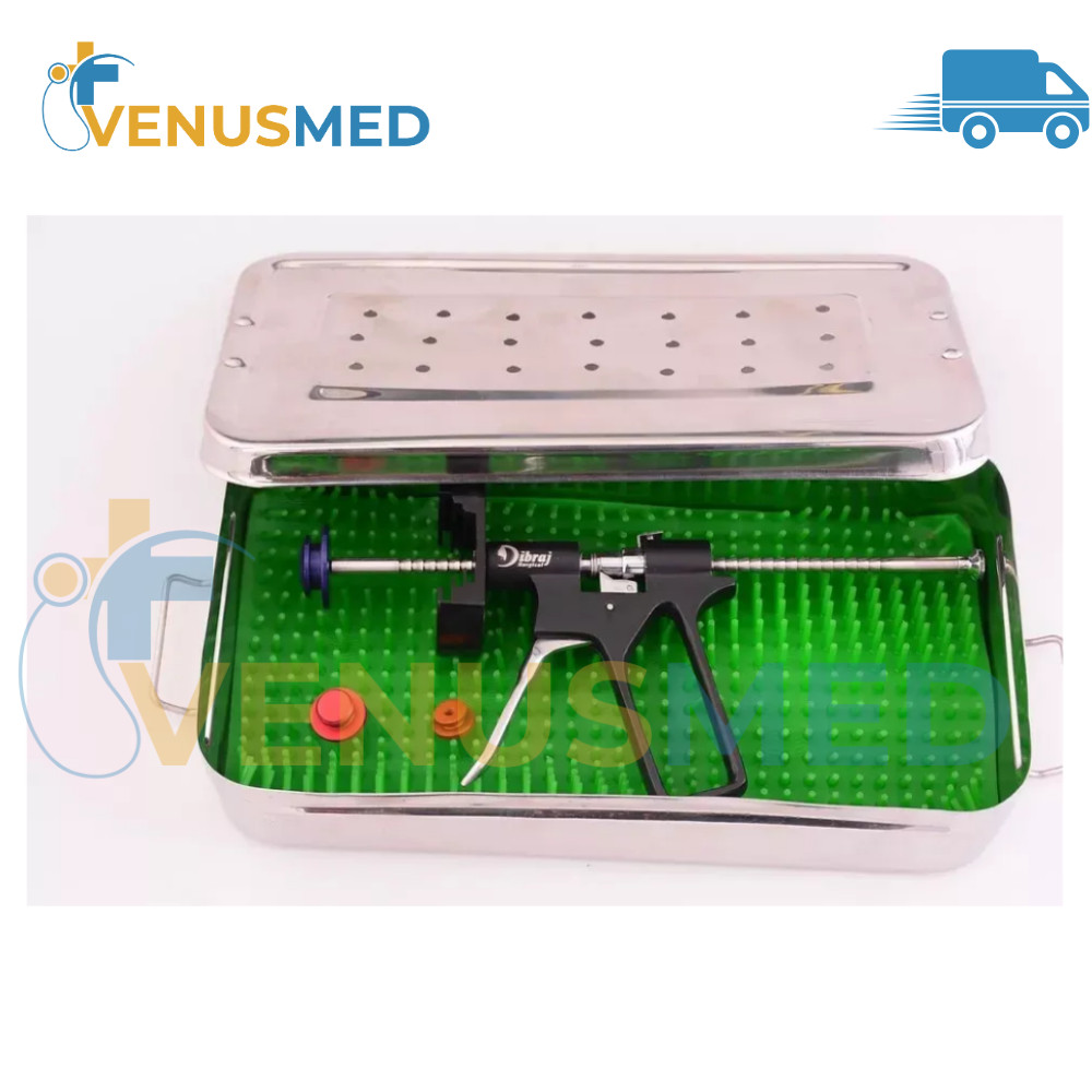 Basic Liposuction Fat Grafting Gun Plastic Surgery Instruments with box