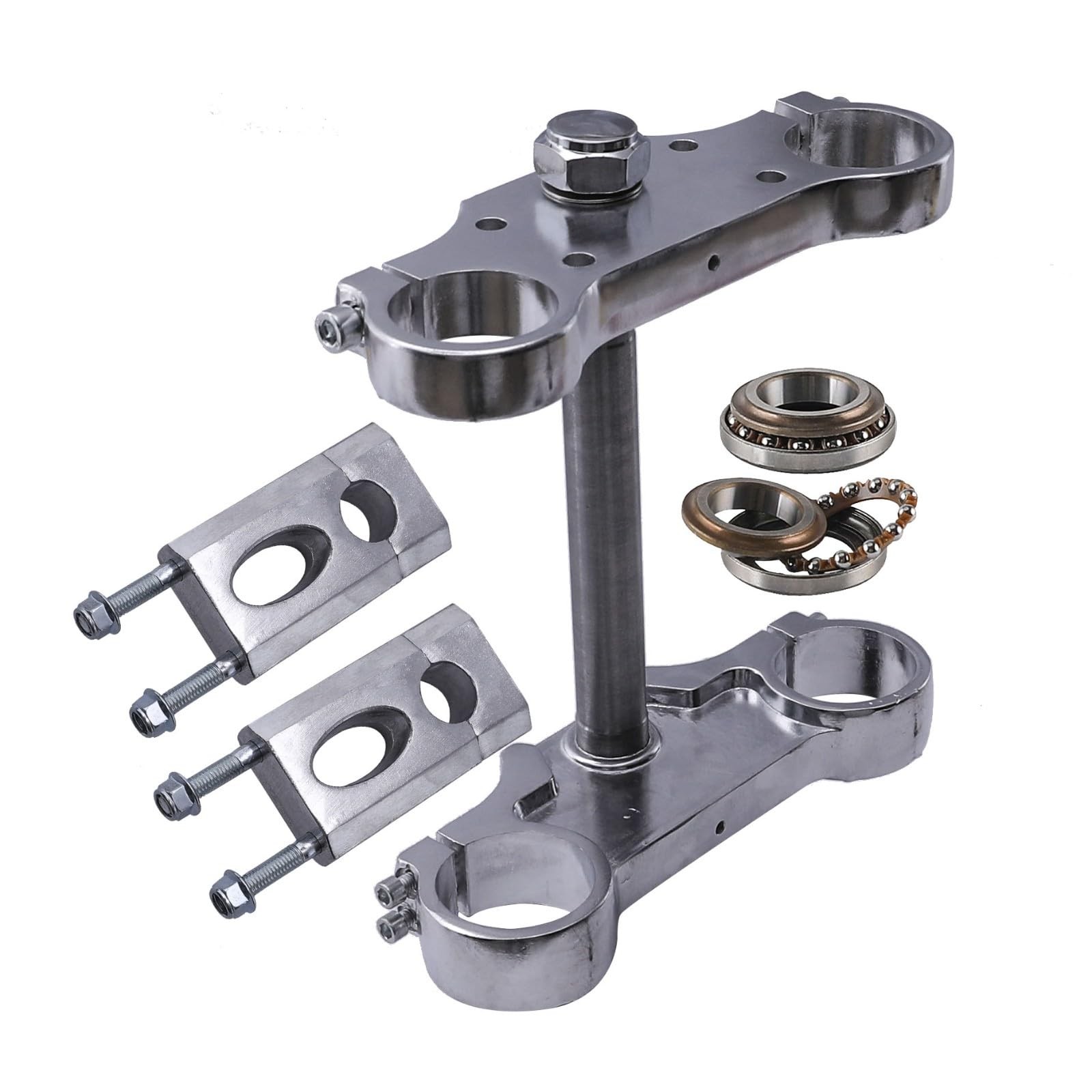Upside Down 735mm Front Forks Triple Tree Clamps Brake Axle Pit Bike 110cc 233mm