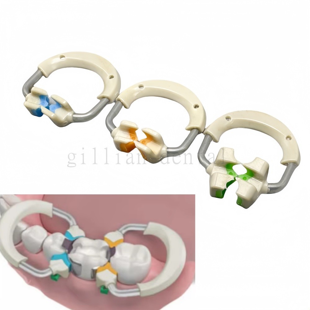 Dental Matrix Bands Ring Sectional Matrice Clamp For Palodent V3 System NITI