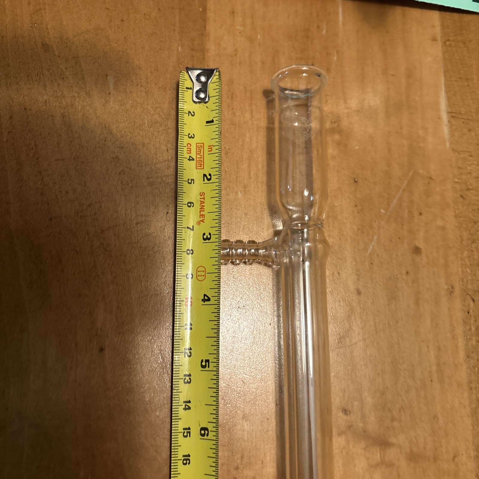 Corning Pyrex 21.5 Inch Dual Filter/ Tubing Openings 19/22 condenser