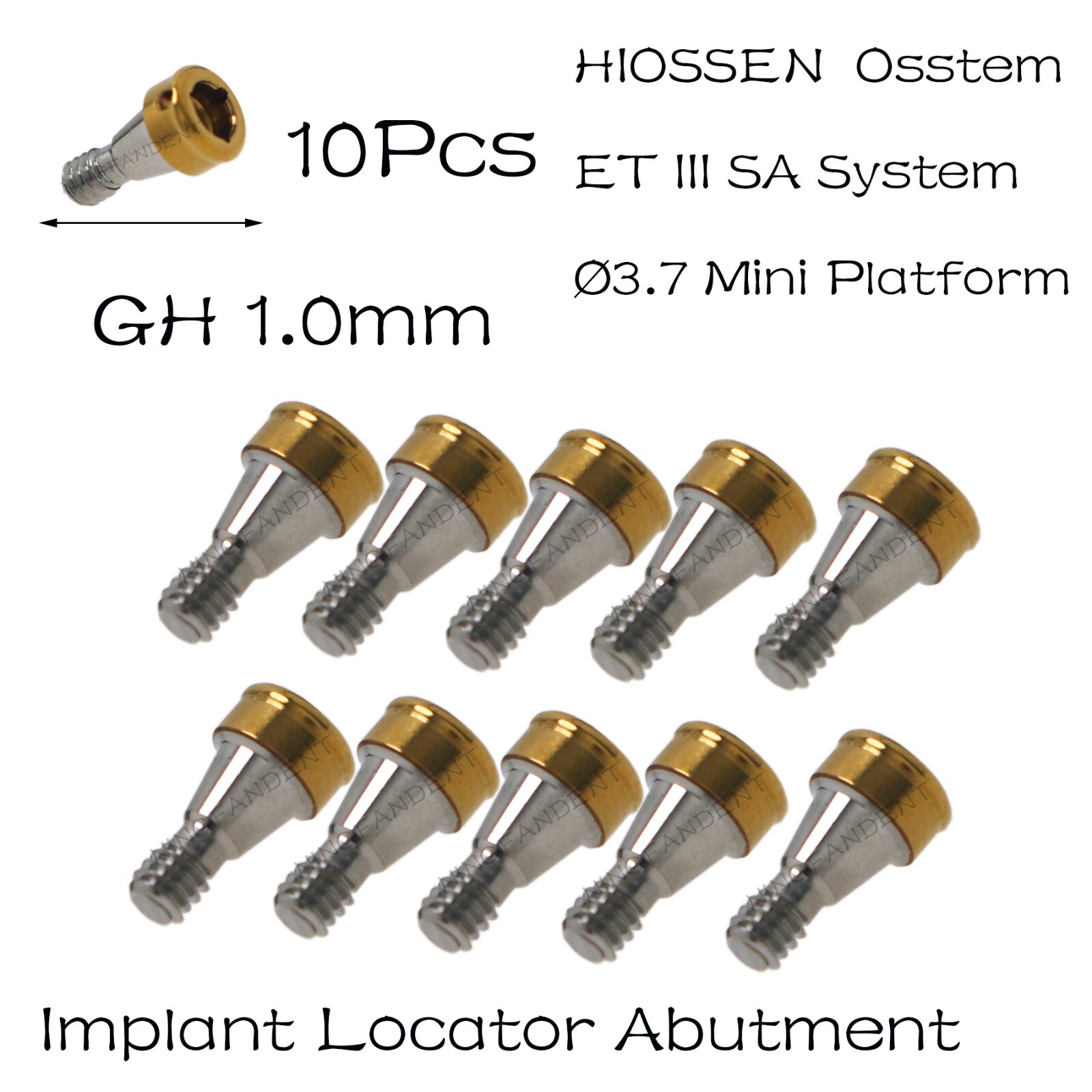 US HIOSSEN ET III SA/Osstem/DIO UF/Snucone Mini Locator Abutment For 1-6mm